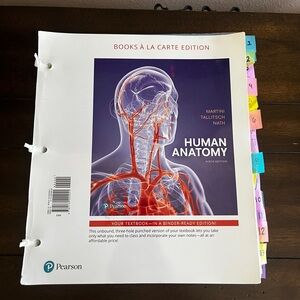 Human Anatomy by Martini, Tallitsch 9th Edition Soft Cover